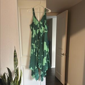 Alexis Green and Light Green Maxi Dress